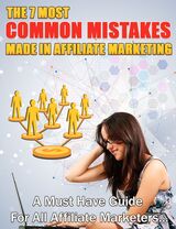 The 7 most common mistakes made in affiliate marketing's Book Image