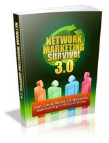 Network marketing survival's Book Image