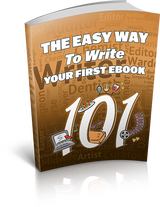 The Easy Way To Write Your Own Ebook's Book Image