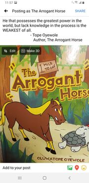 The Arrogant Horse's Book Image