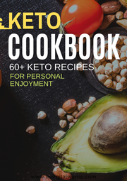 Keto Diet Cookbook (60+ Keto Recipes For Personal Enjoyment) Ebook's Book Image