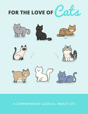 For The Love Of Cats (A Comprehensive Guide All About Cats) Ebook's Book Image
