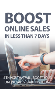 Boost Online Sales In Less Than 7 Days's Book Image