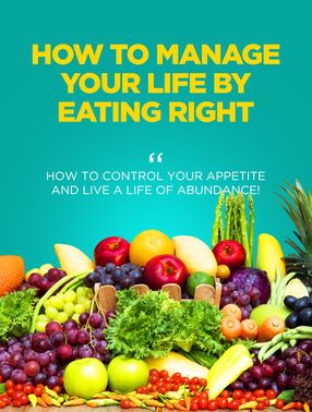 How to managing your life by Eating Right's Book Image