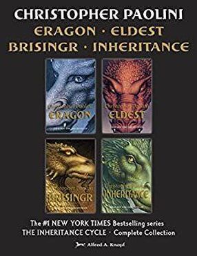 The Inheritance Cycle 4-Book Collection Eragon Eldest Brisingr Inheritance's Book Image