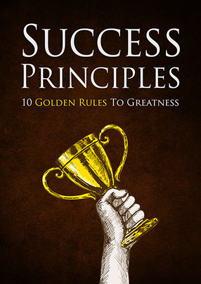 Success Principles (10 Golden Rules To Greatness) Ebook's Book Image
