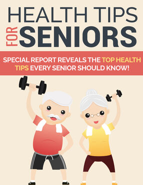 Health Tips For Seniors Ebook's Book Image