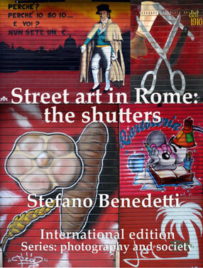 Street art in Rome: the shutters's Book Image
