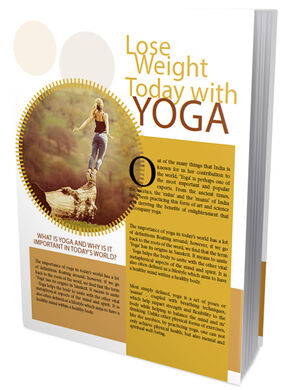 Lose Weight Today With Yoga Ebook's Book Image
