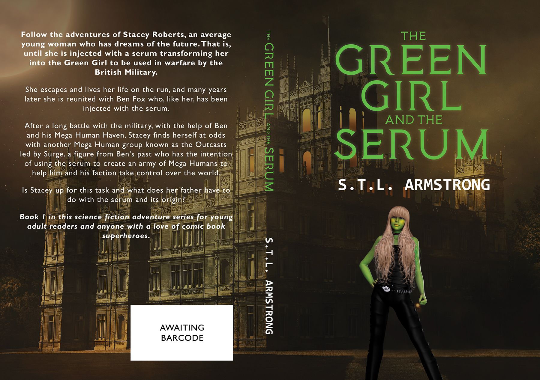 The Green Girl and the serum's Book Image