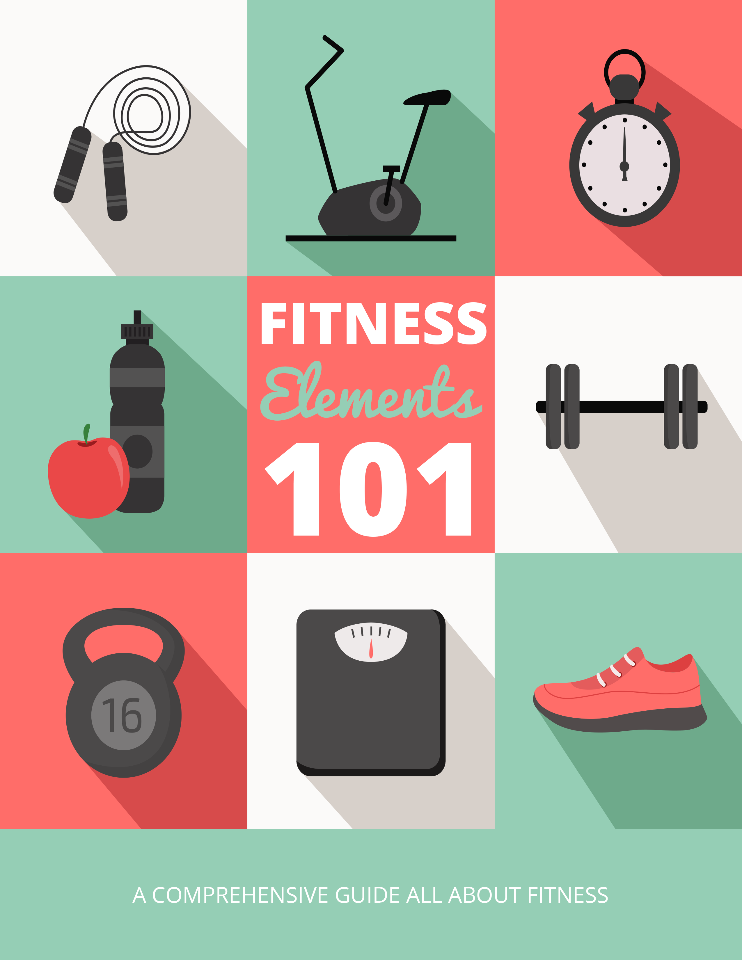 Fitness Elements 101 (A Comprehensive Guide All About Fitness) Ebook's Book Image
