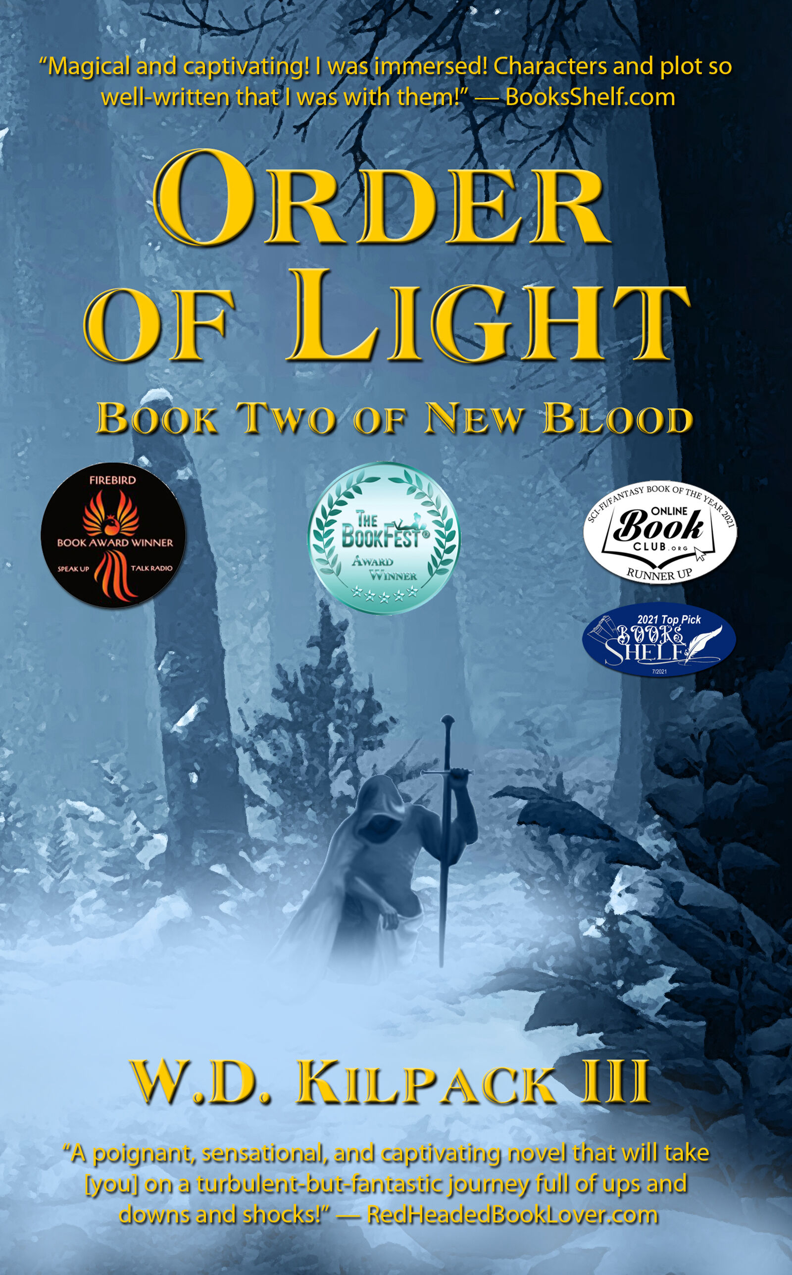 Order of Light: Book Two of New Blood's Book Image